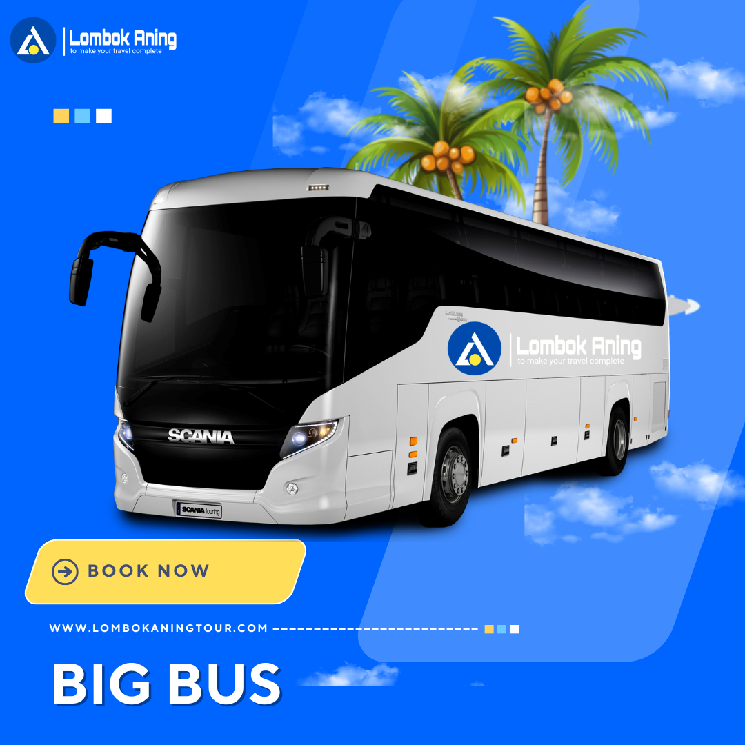 Sewa Mobil sewa bus wisata lombok