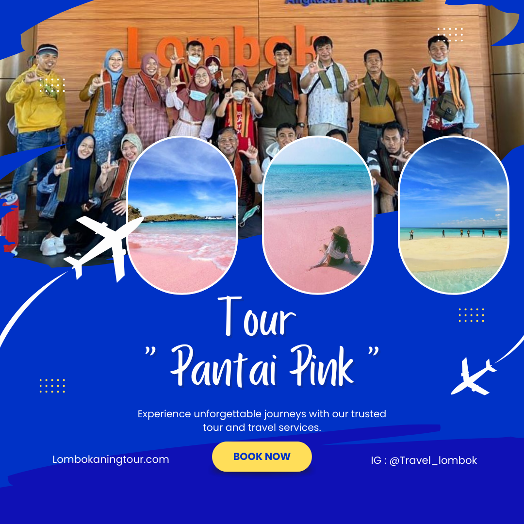tour pantai pink lombok