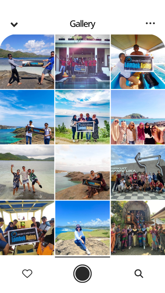 Foto tour lombok